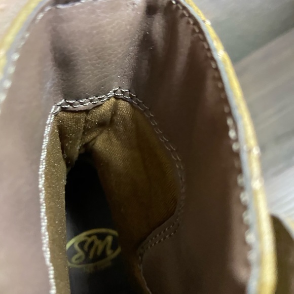 SM NewYork tan ankle boots size 7 NWT - Picture 6 of 6